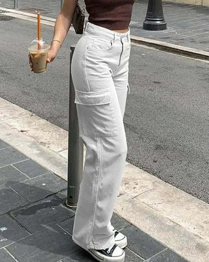 Pomence™ Adjustable Cargo Pants. Adjustable cargo pants, look 1