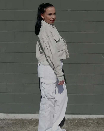 Pomence™ Adjustable Cargo Pants. Adjustable cargo pants, look 10