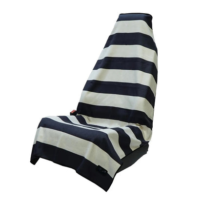 Navy Stripe print