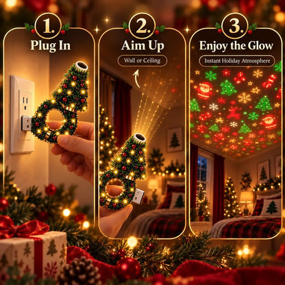 Three steps: plug it in, aim it up, enjoy the glow