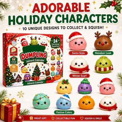 10 unique kawaii dumpling holiday character designs to collect