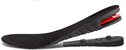 Pomence™ Height Boost Insoles. Pomence Height Boost Insoles side profile with air-cushion heel