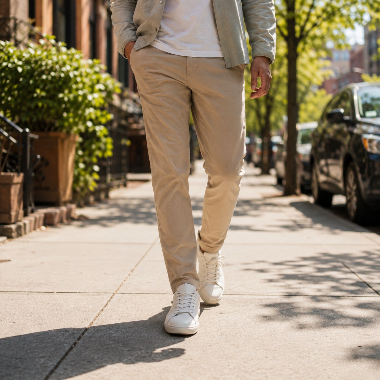 Pomence™ Height Boost Insoles. Wearing Pomence Height Boost Insoles out and about