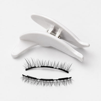 Pomence™ Magnetic Lashes. Pomence Magnetic Lashes set with applicator, clean packshot
