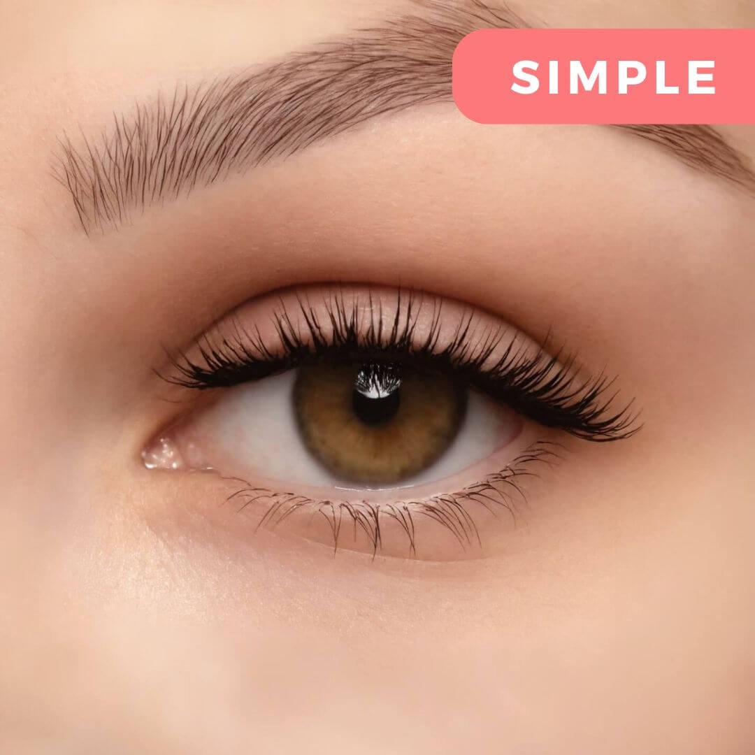 Pomence™ Magnetic Lashes. Pomence Magnetic Lashes, Simple style, finished result