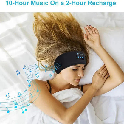 Pomence™ Bluetooth Sleep Headband. 10 hours of music on a 2 hour recharge