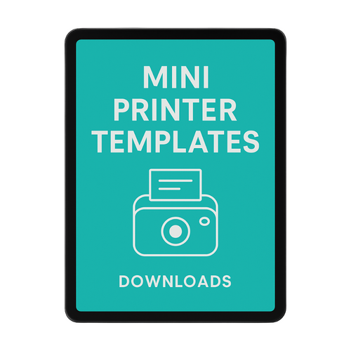 Mini Printer Templates