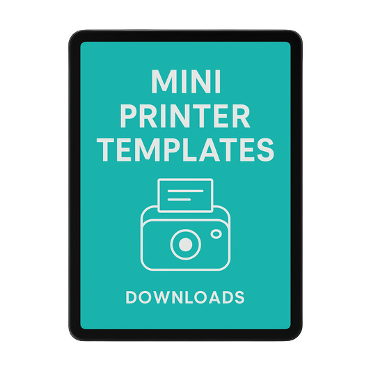 Mini Printer Templates