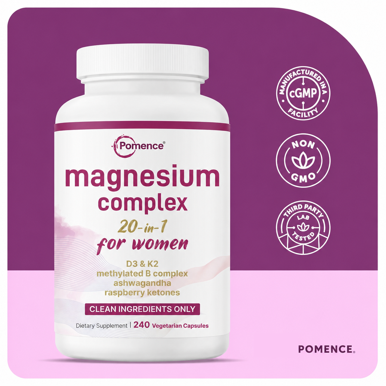 Pomence Magnesium Complex for Women