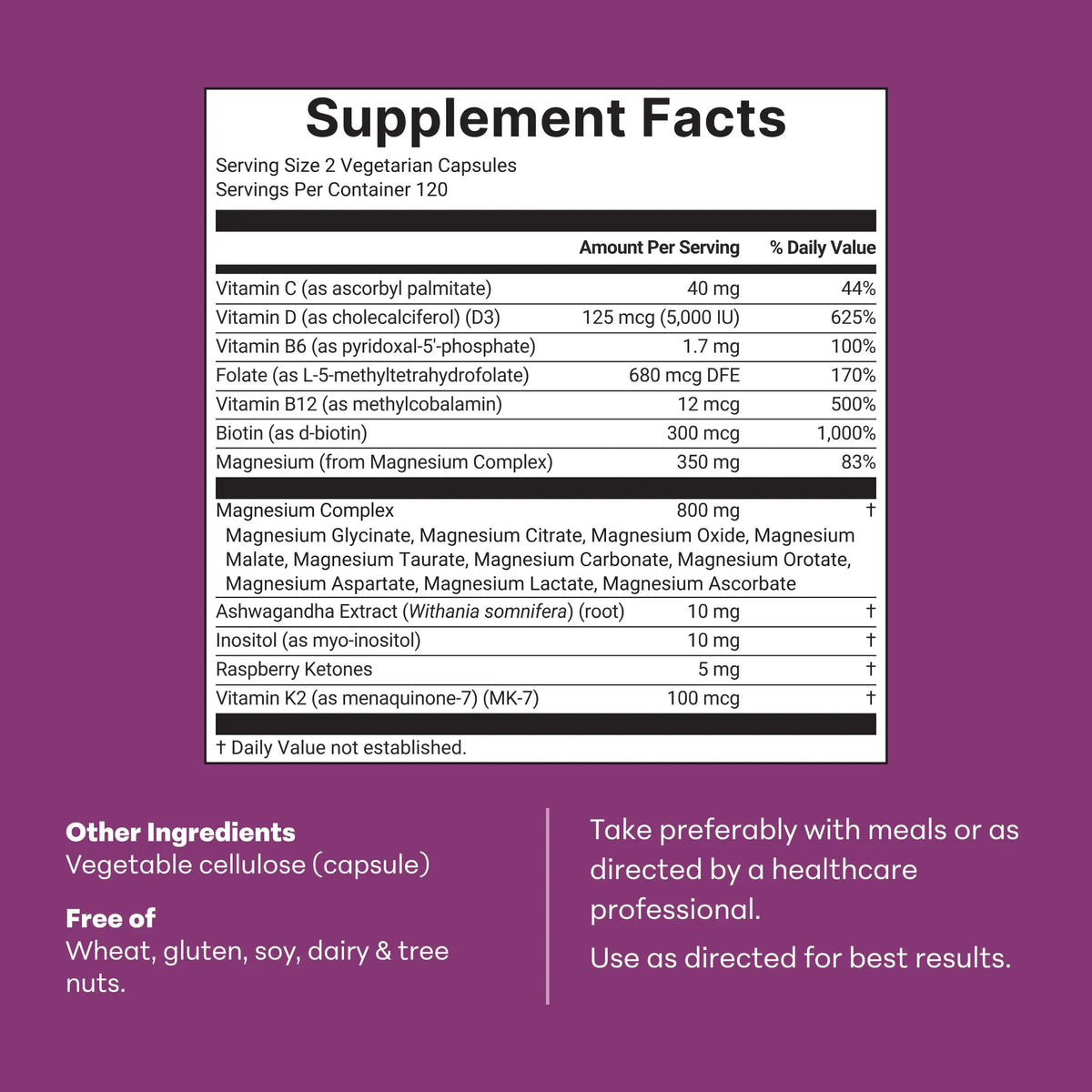 Pomence Magnesium Complex for Women