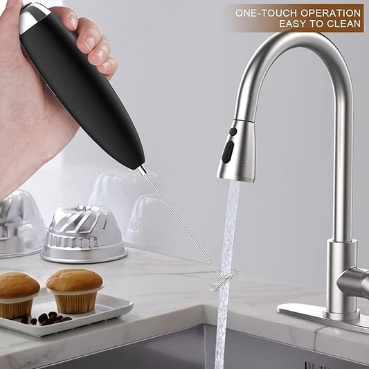 Electric Handheld Milk Frother Wand