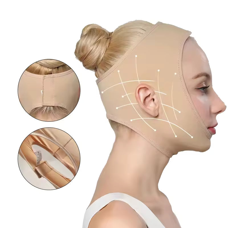 V Face Slimming Mask, Chin & Cheek Lift Up Bandage