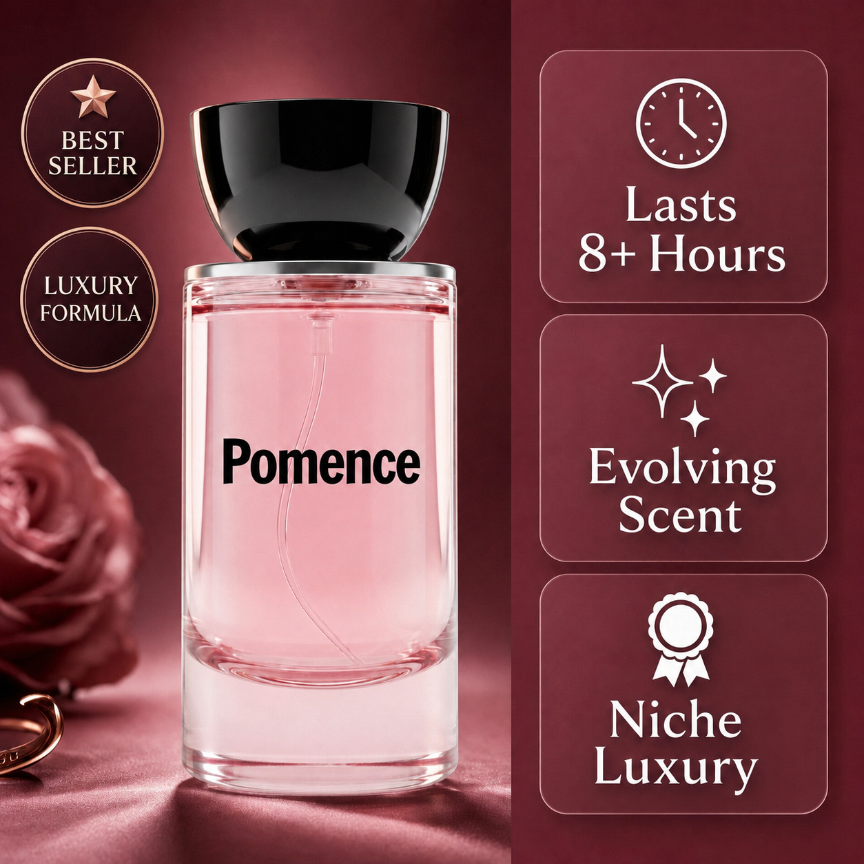 Pomence Rosey Extrait de Parfum