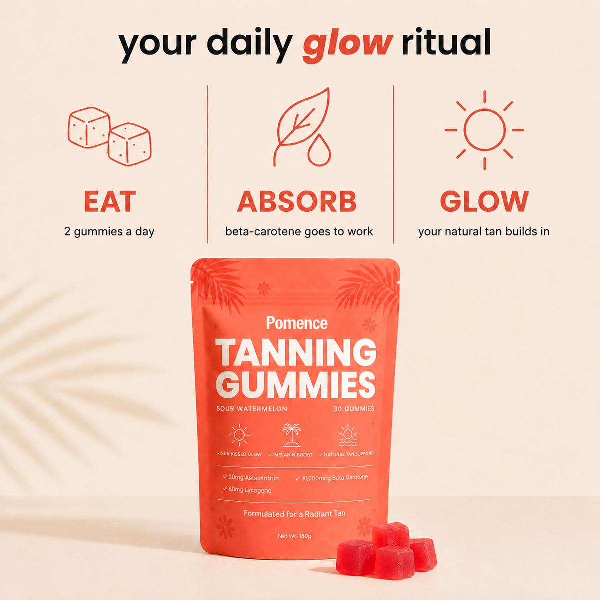 Pomence Tanning Gummies