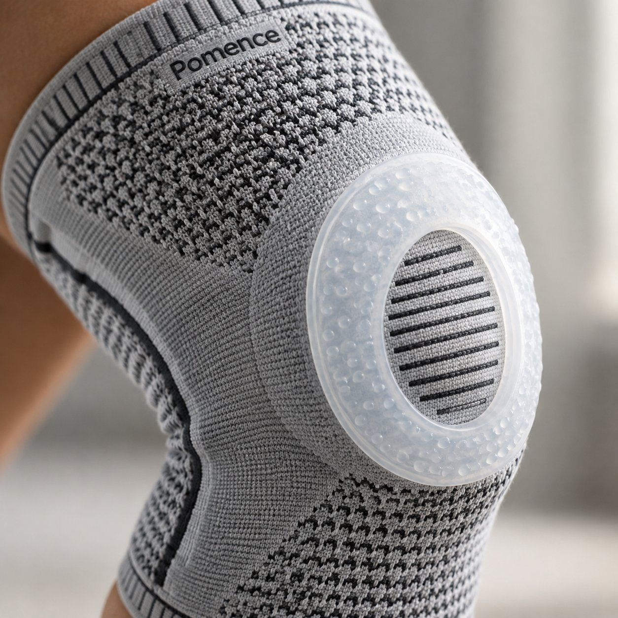 The silicone kneecap pad