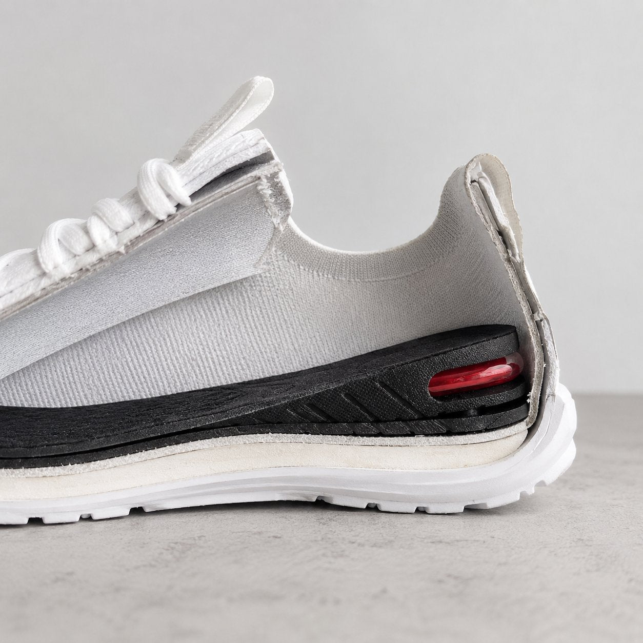 Pomence Height Boost Insole fitted invisibly inside a shoe