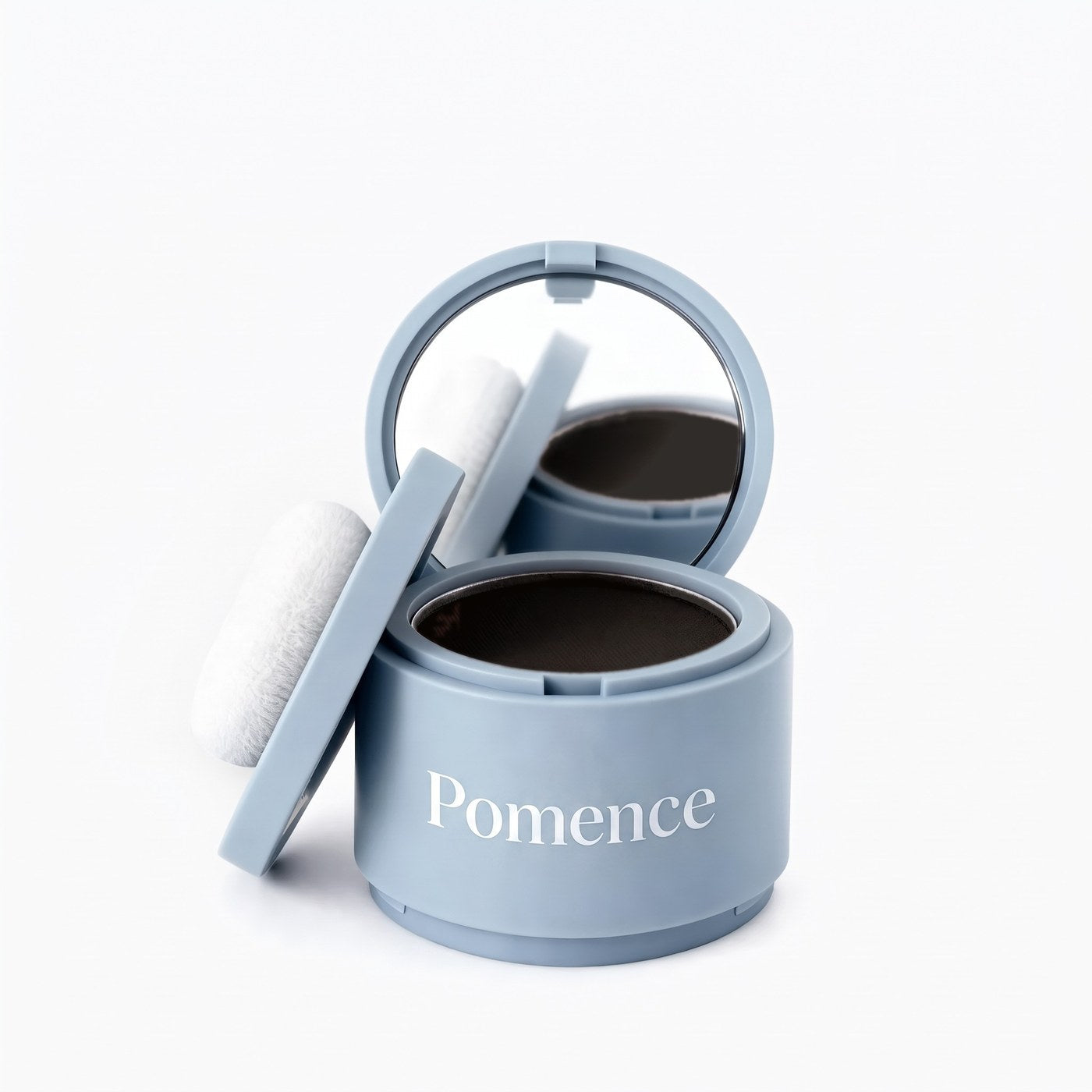 Compact in one of the eleven shades