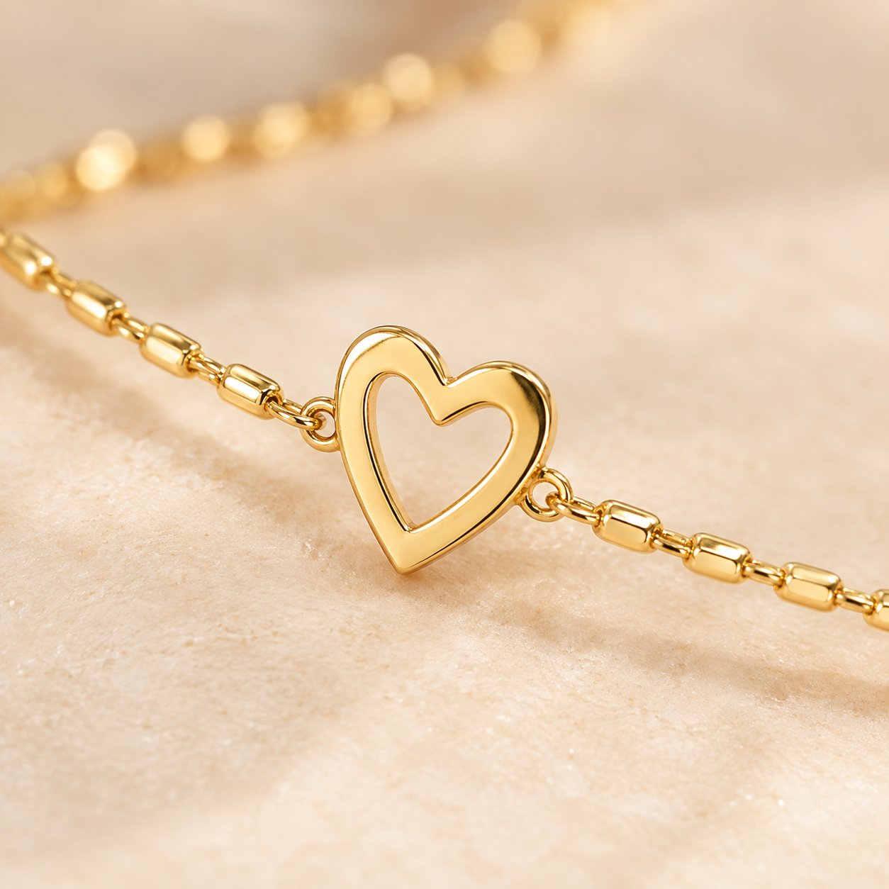 The open heart charm