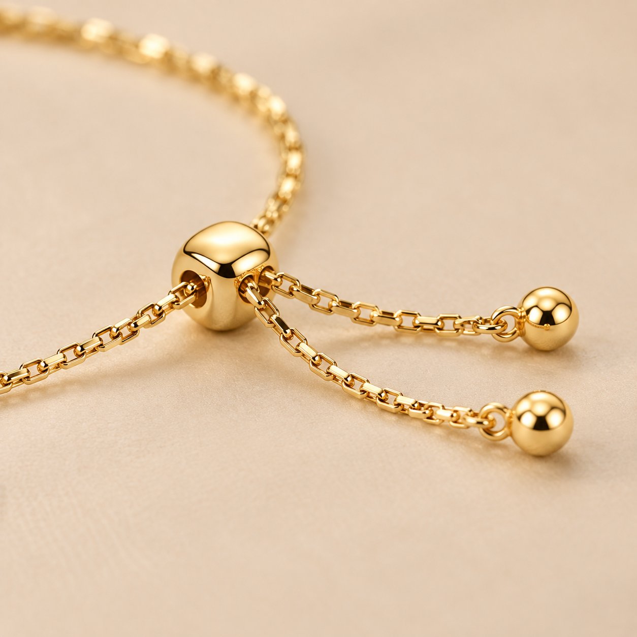 The sliding bead clasp