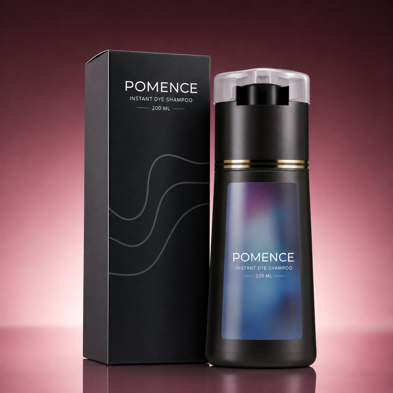 Pomence Instant Dye Shampoo 200 ml bottle